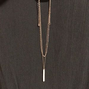 Francescas layered dainty necklace